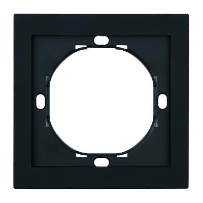 Рамка 1-местная Stekker Мия PFR00-3001-05 черный бархат 50461