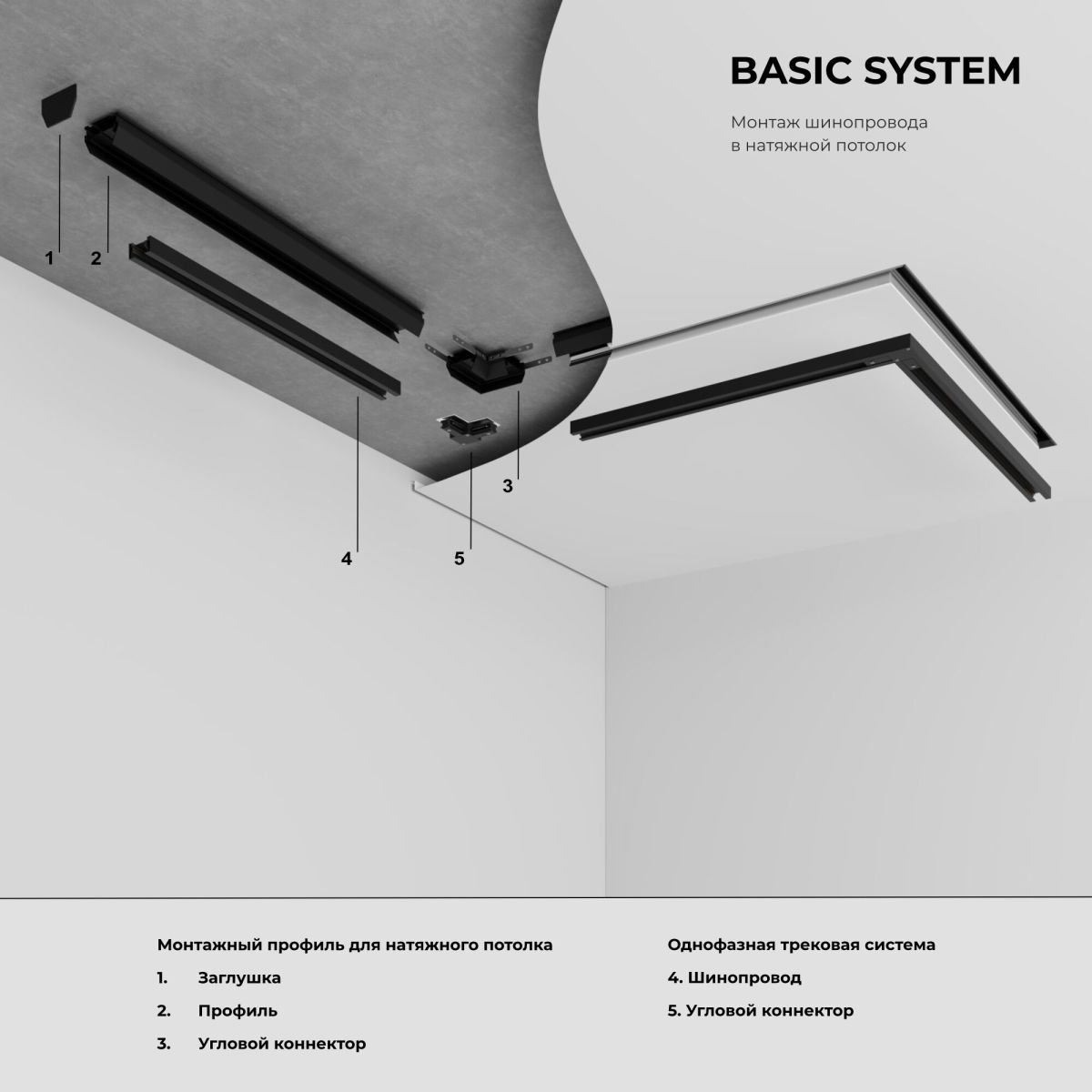 Трековый однофазный светильник Elektrostandard Basic System 85900/01 4690389220470 a072218