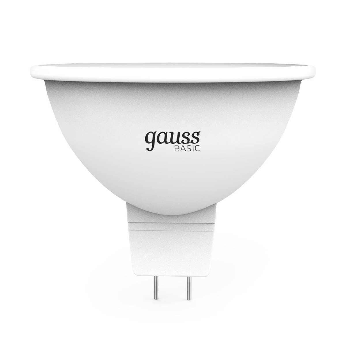 Лампа светодиодная Gauss Elementary GU5.3 9W 4100K 11529