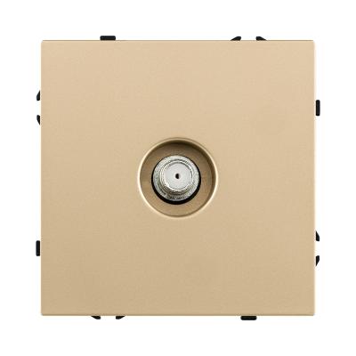 Розетка TV, золотой Kollinger Eclipse EC-020GD