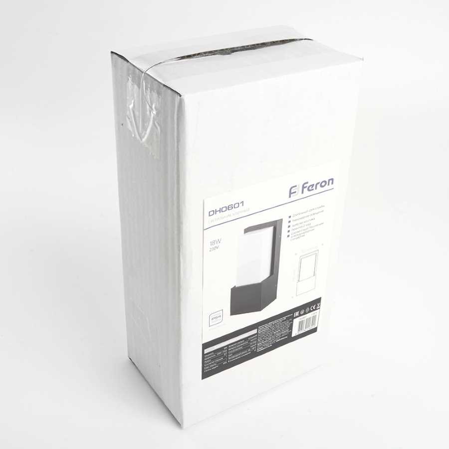 Уличный настенный светильник Feron DH0601 11874
