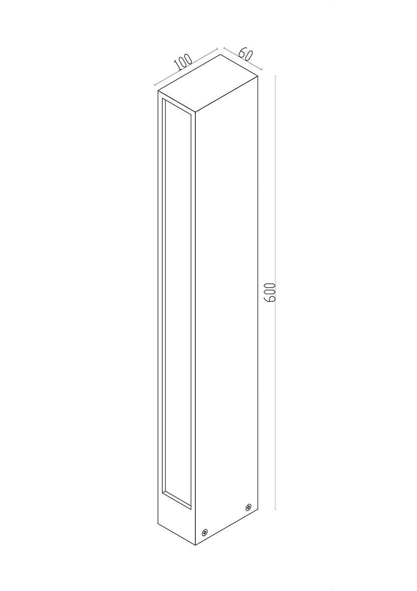 Уличный светодиодный светильник Maytoni Hof O422FL-L12GF - Elektrostandard.net Уличный светодиодный светильник Maytoni Hof O422FL-L12GF