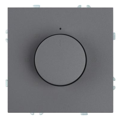 Терморегулятор механический Stekker Эмили RSW00-5120-10 платиново-серый, soft touch 50712