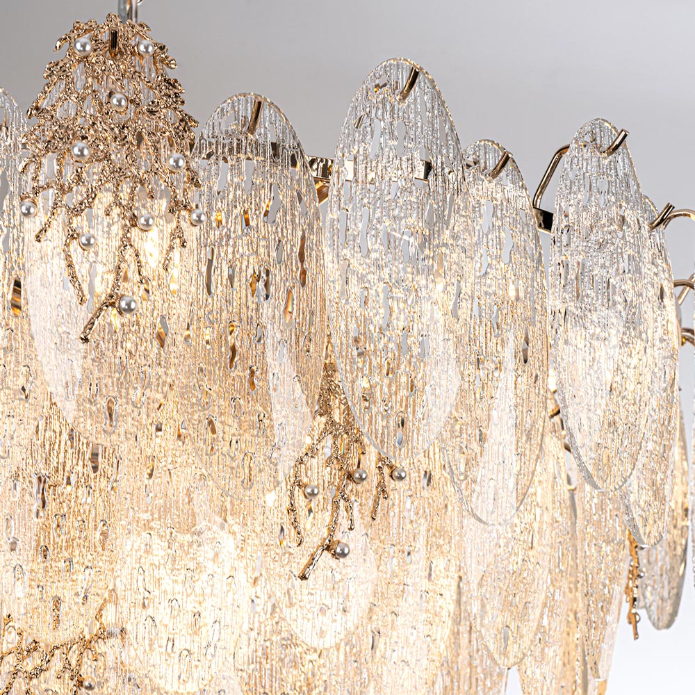 Подвесная люстра Modelux ML.9528.800 GD