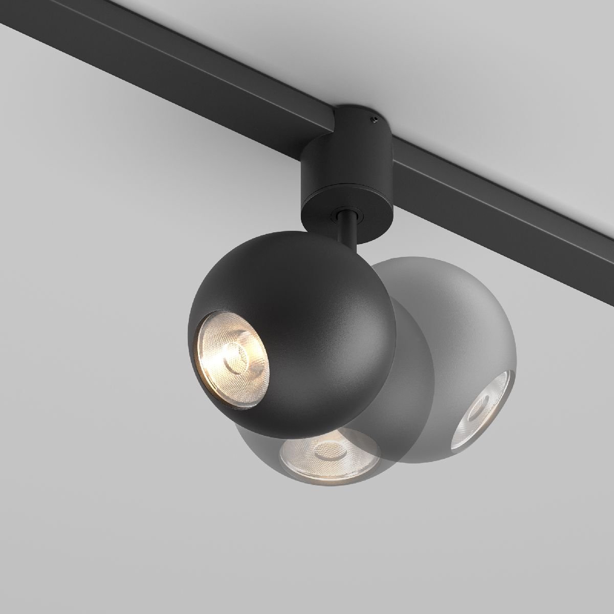 Трековый магнитный светильник Maytoni Sfera TR164-1-8W3K-M-B