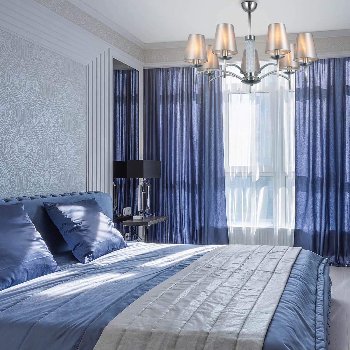 Люстра на штанге F-Promo Velum 2906-7P