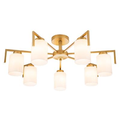 Люстра на штанге Escada Style 1142/7P Gold Люстра на штанге Escada Style 1142/7P Gold