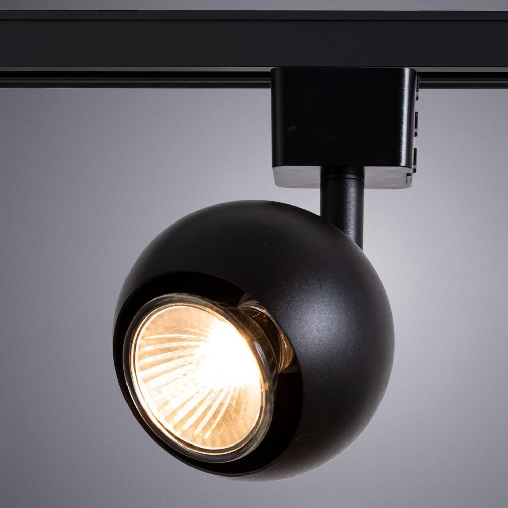 Трековый светильник Arte Lamp Brad A6253PL-1BK - Elektrostandard.net Трековый светильник Arte Lamp Brad A6253PL-1BK