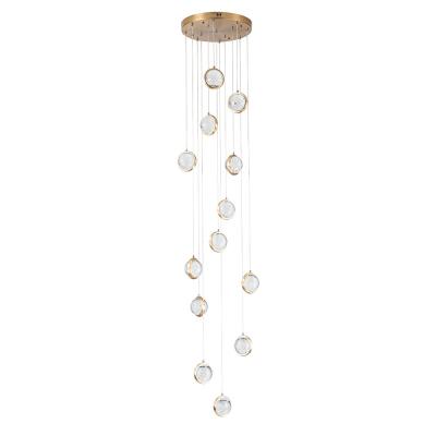 Каскадная люстра Arte Lamp Faberge A2451SP-75PB