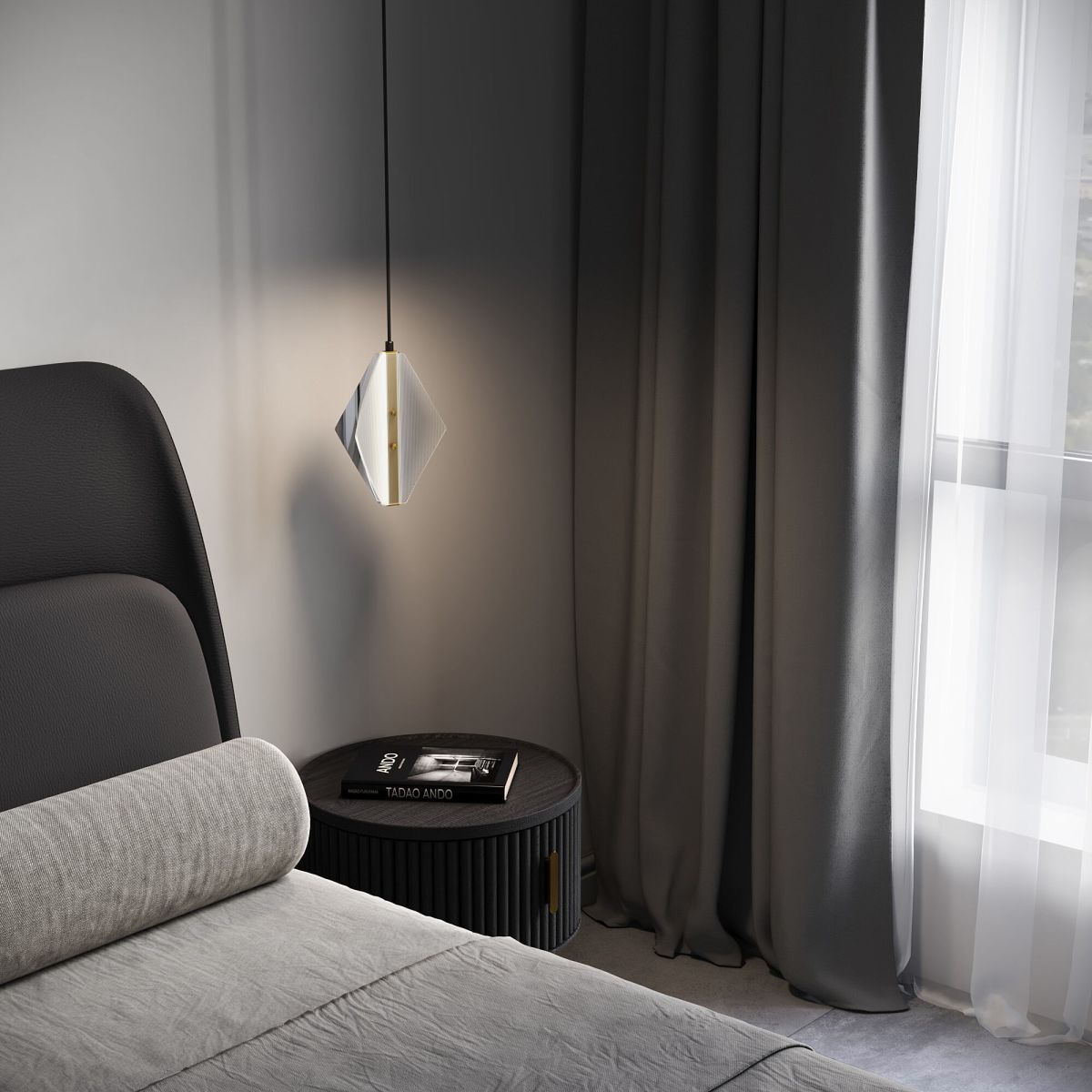 Подвесной светильник Eurosvet Glare 304054 LED латунь a071583