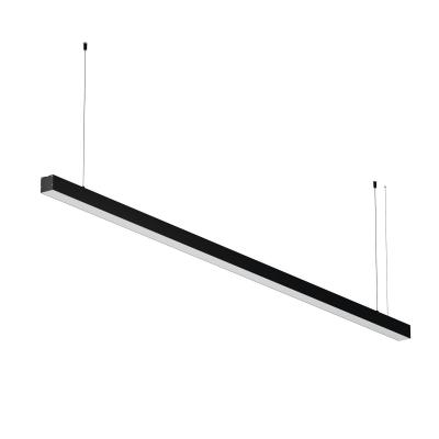 Линейный подвесной светильник Maytoni Technical 3000K 50x50 (Черный, 2 м) LL312031