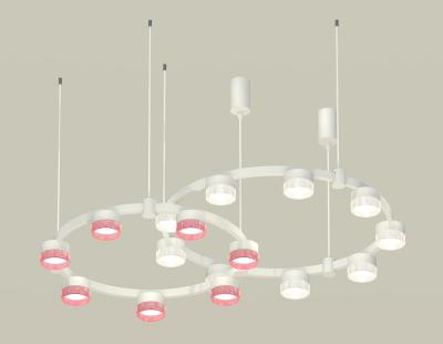 Комплект подвесного светильника Ambrella Light Techno Ring XR92081310 (A9208x2, C9241, C9236, N8480, N8486)