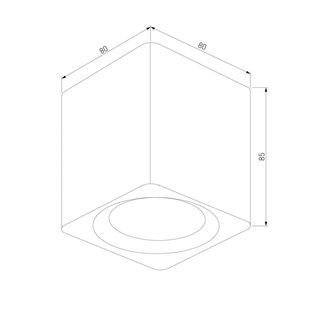 Потолочный светодиодный светильник Elektrostandard Matrix 25051/LED a065287