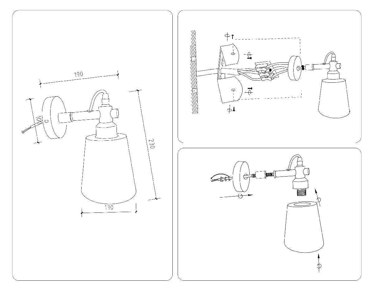 Бра Ambrella Light Loft TR82213