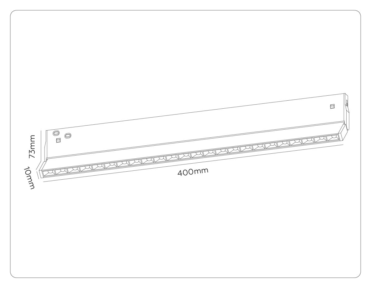 Трековый магнитный светильник Ambrella Light Track System GL2365