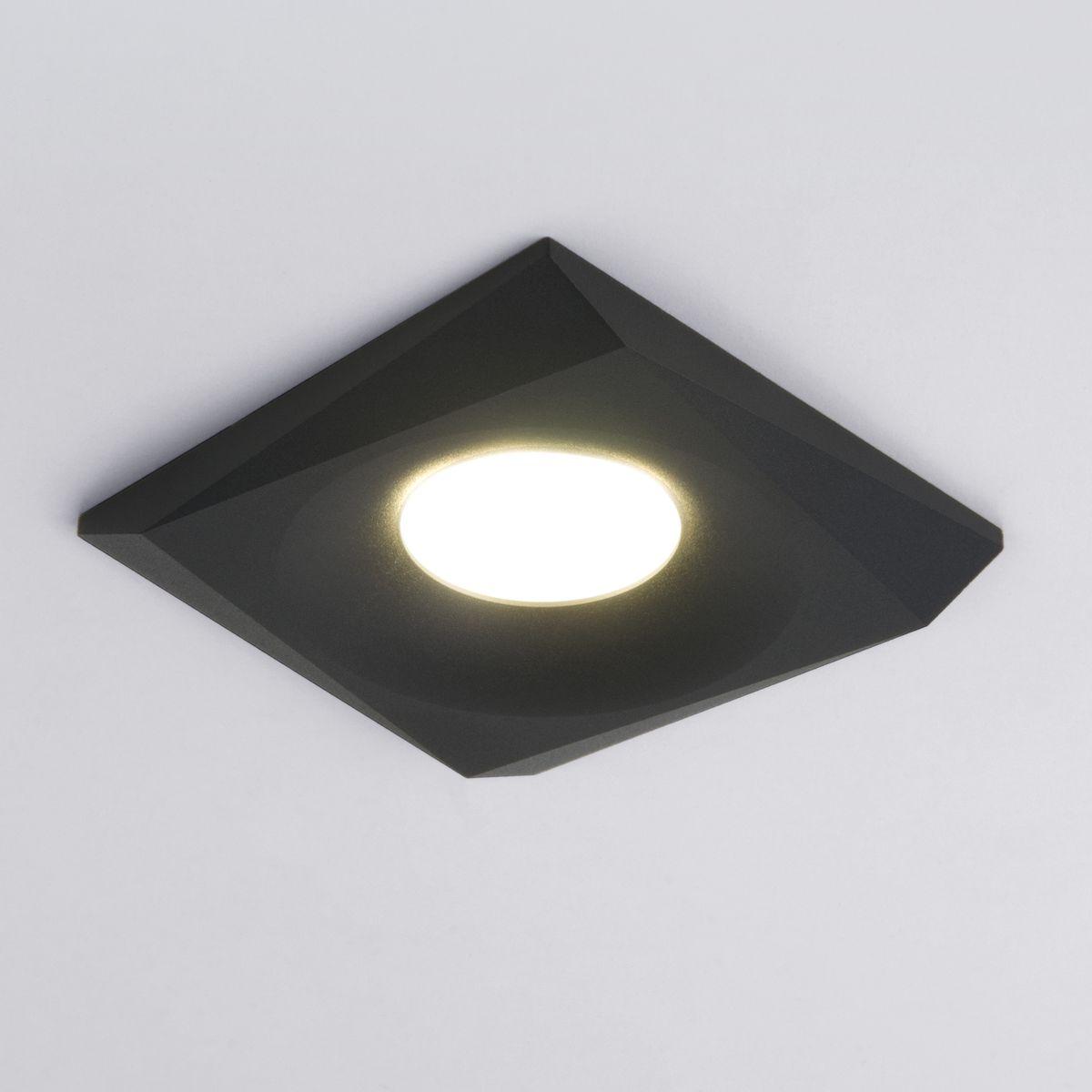Встраиваемый светильник Elektrostandard 119 MR16 черный 4690389168918