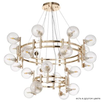 Подвесная люстра Crystal Lux LUXURY SP16+8 GOLD