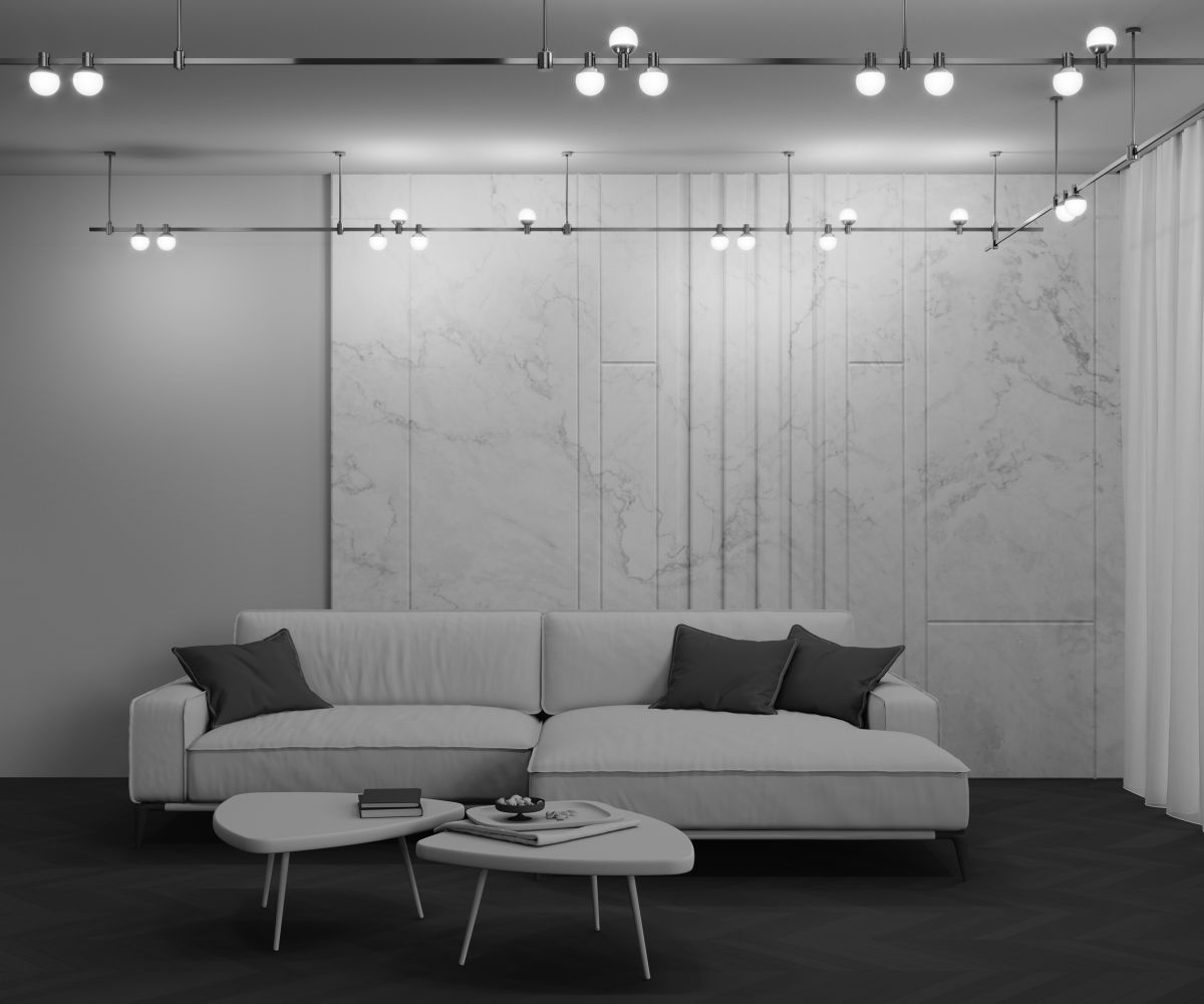 Трековый магнитный светильник Maytoni Luna TR149-1-5W3K-PT
