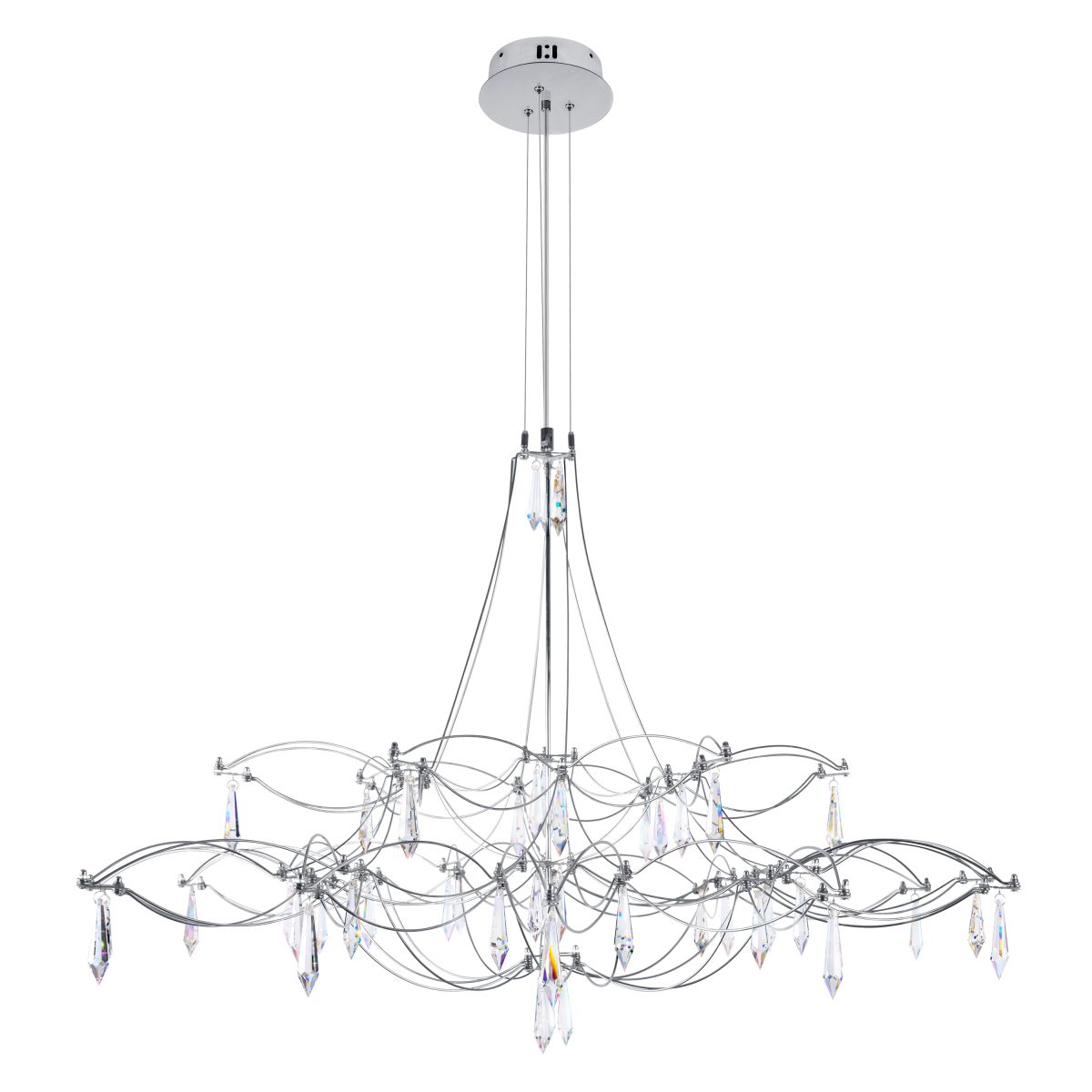 Подвесная люстра Loft IT Mira 10590/1000 Silver Asfour