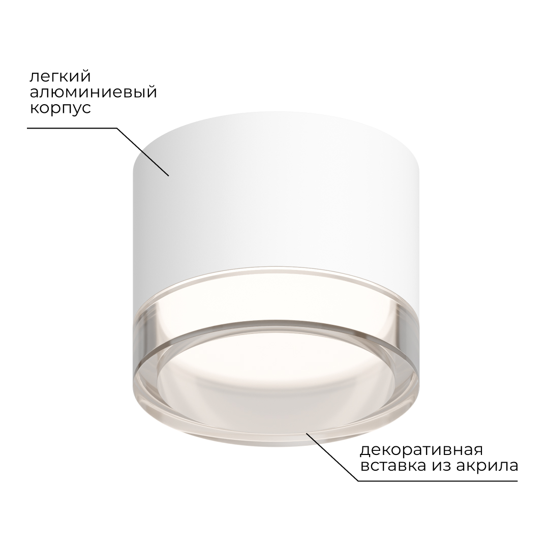 Накладной светильник Apeyron 16-122