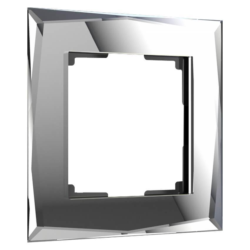 Рамка на 1 пост Werkel Diamant зеркальный W0011220 4690389158803