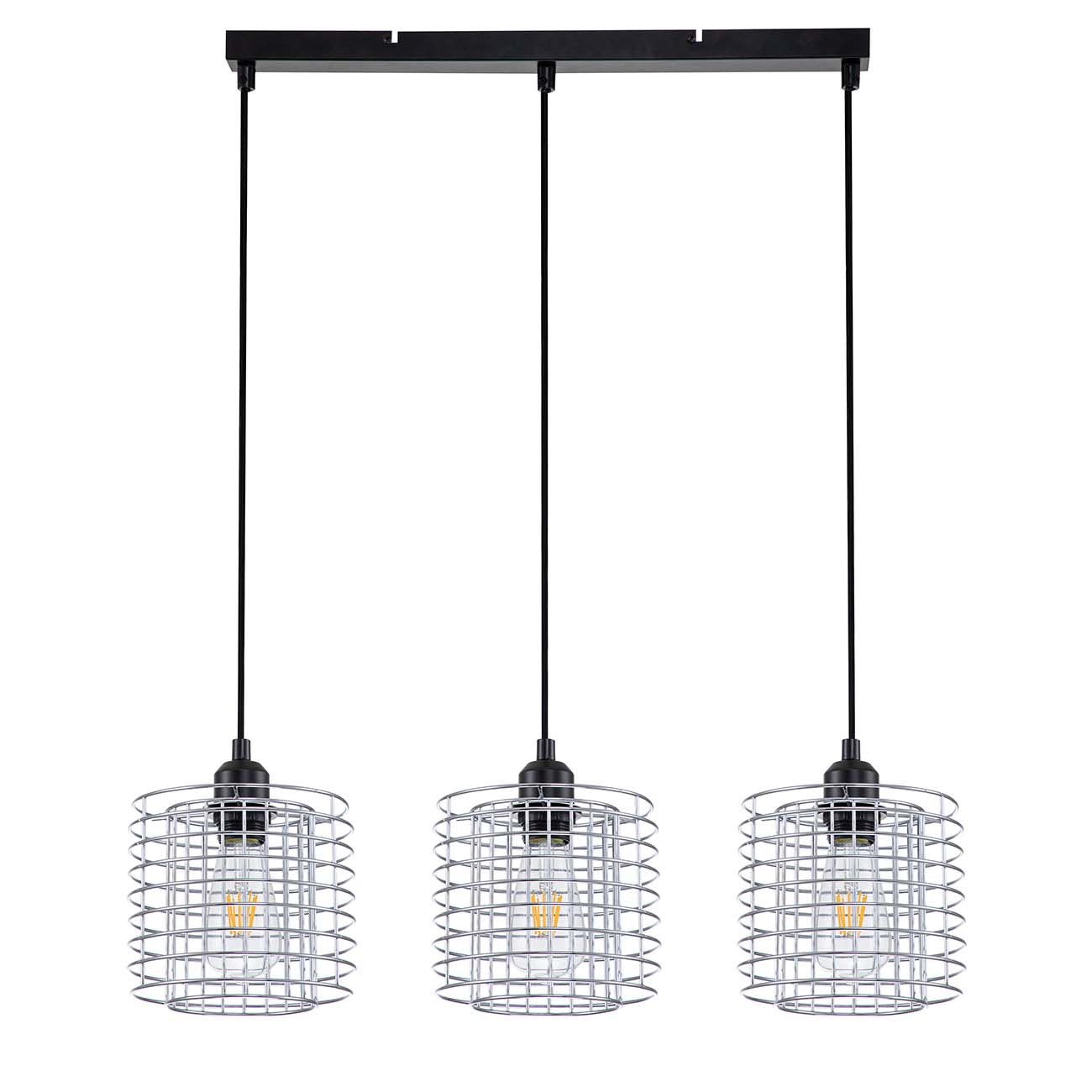Подвесной светильник Escada Grid 10190/3S Chrome
