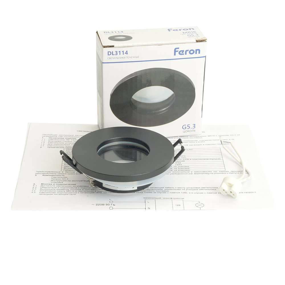 Встраиваемый светильник Feron DL3114 51367