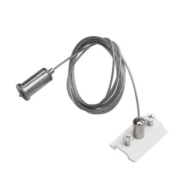 Комплект для подвесного монтажа накладных шинопроводов (2 подвеса) Lightstar Uno 509170W