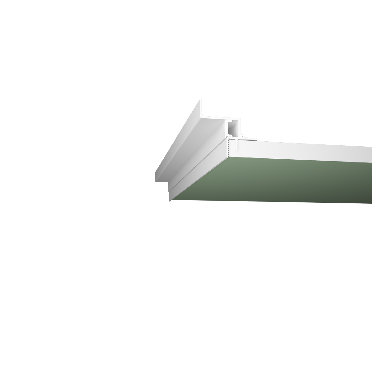 Безрамный «теневой» алюминиевый профиль SWG PRO FGC-20-BL-2 022512