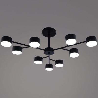 Люстра на штанге Reluce 03726-0.3-09 BK GX53