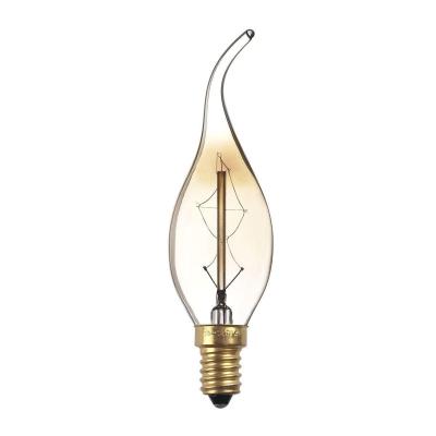 Лампа накаливания Jazzway E14 60W золотистая 5009950