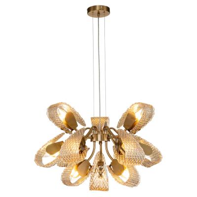 Подвесная люстра Indigo Fless 11033/12P Amber V000344 Подвесная люстра Indigo Fless 11033/12P Amber V000344