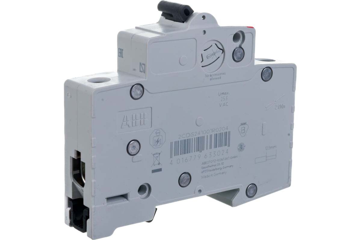 Автоматический выключатель ABB SH201L 1-полюсный C20 4,5кА