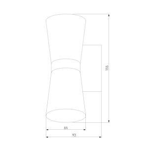 Бра Elektrostandard Viare MRL LED 1003 белый 4690389136603
