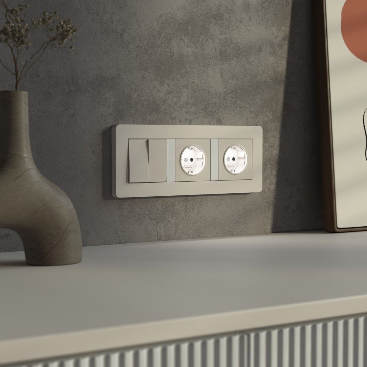 Розетка с подсветкой Werkel W1171462 4690389213229 a069610