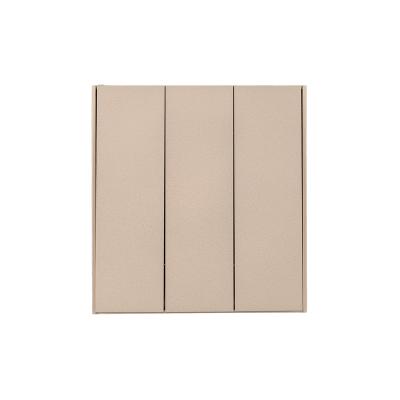 Выключатель STRONG 3 кл 10А с/у шелк KRANZ KR-78-0707-8