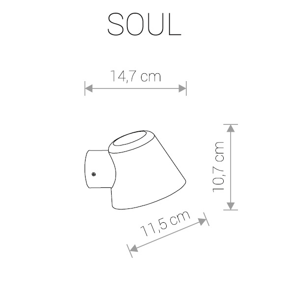 Уличный настенный светильник Nowodvorski Soul 9555