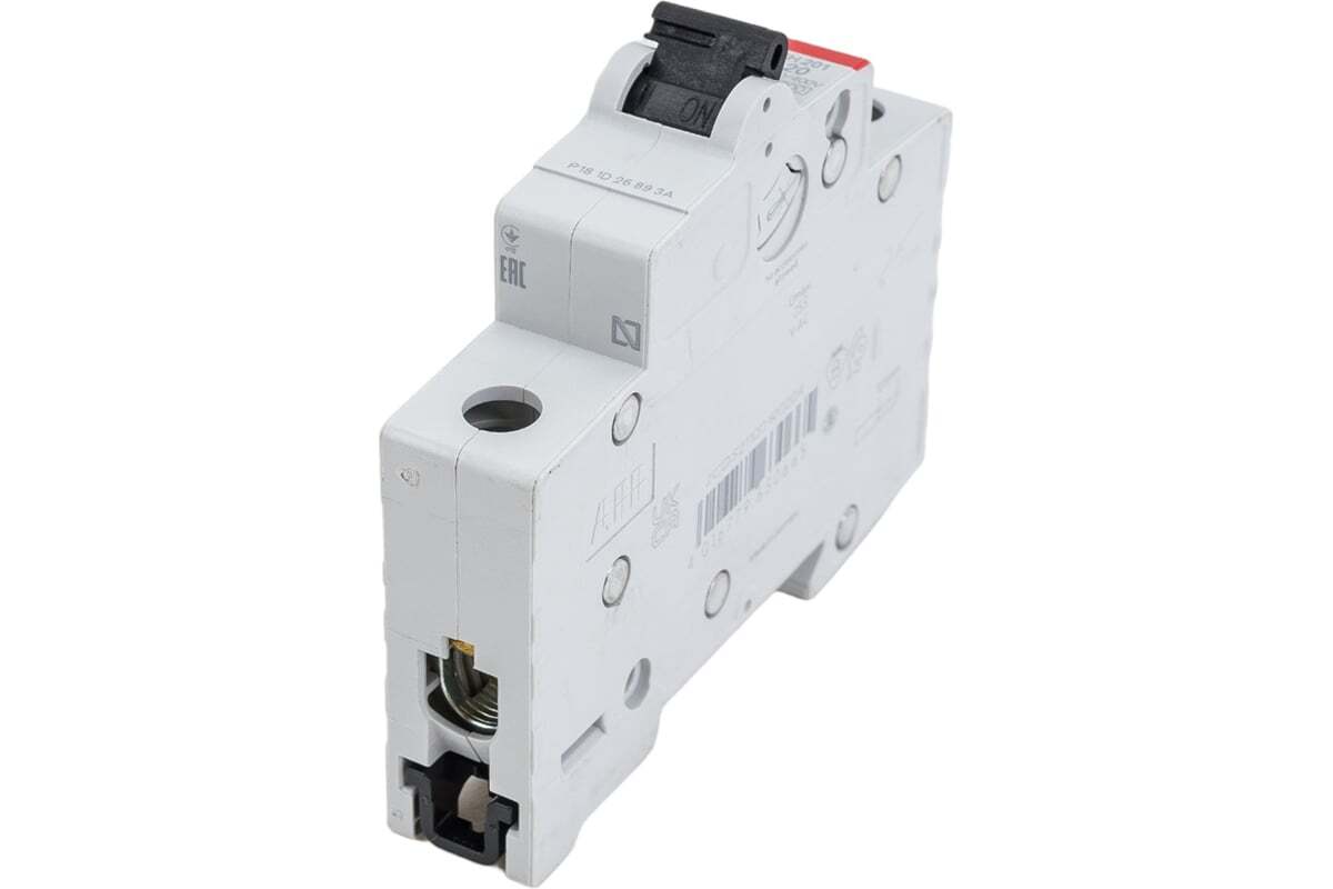 Автоматический выключатель ABB SH201 1-полюсный C20 6кА