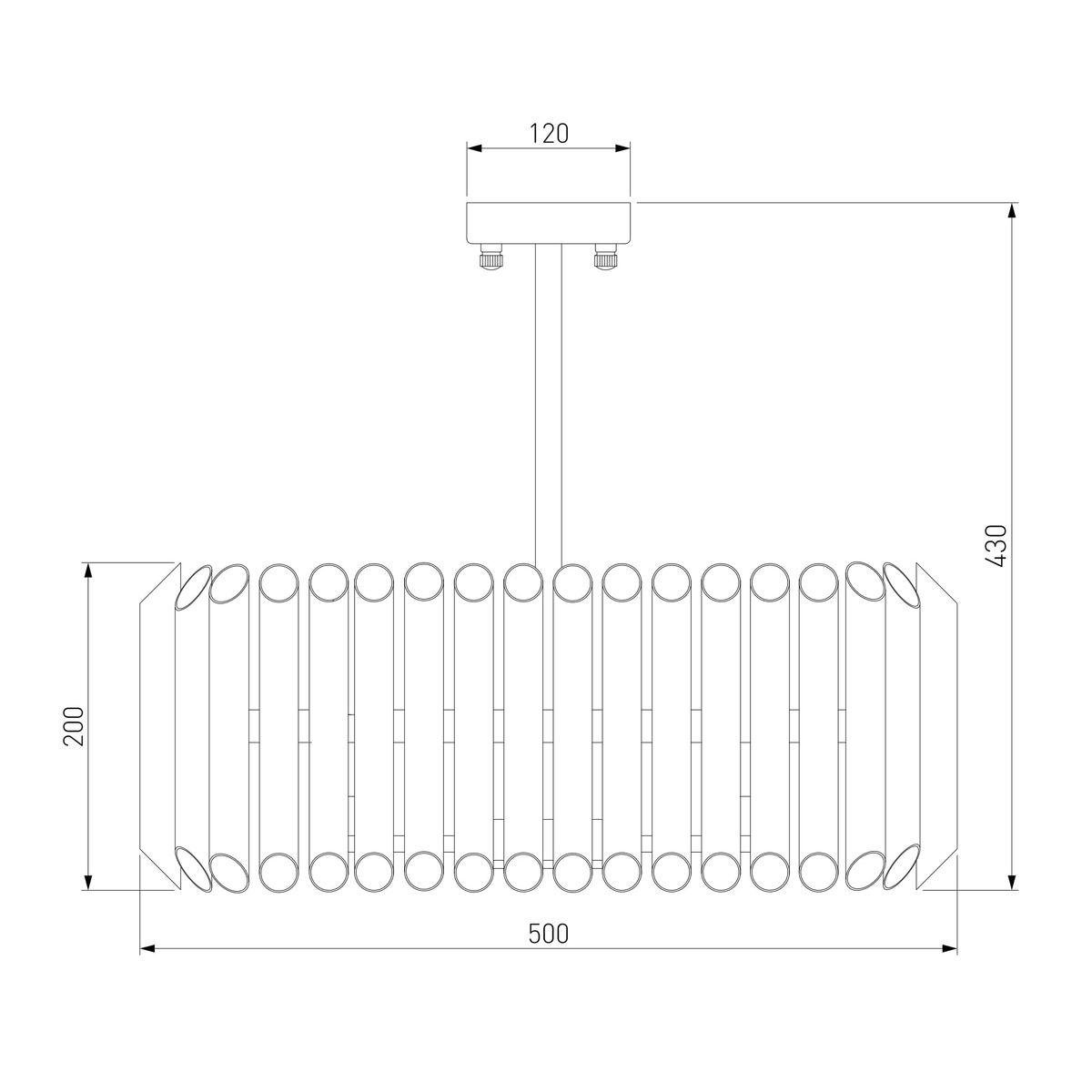 Потолочная люстра Bogates Castellie 361/5