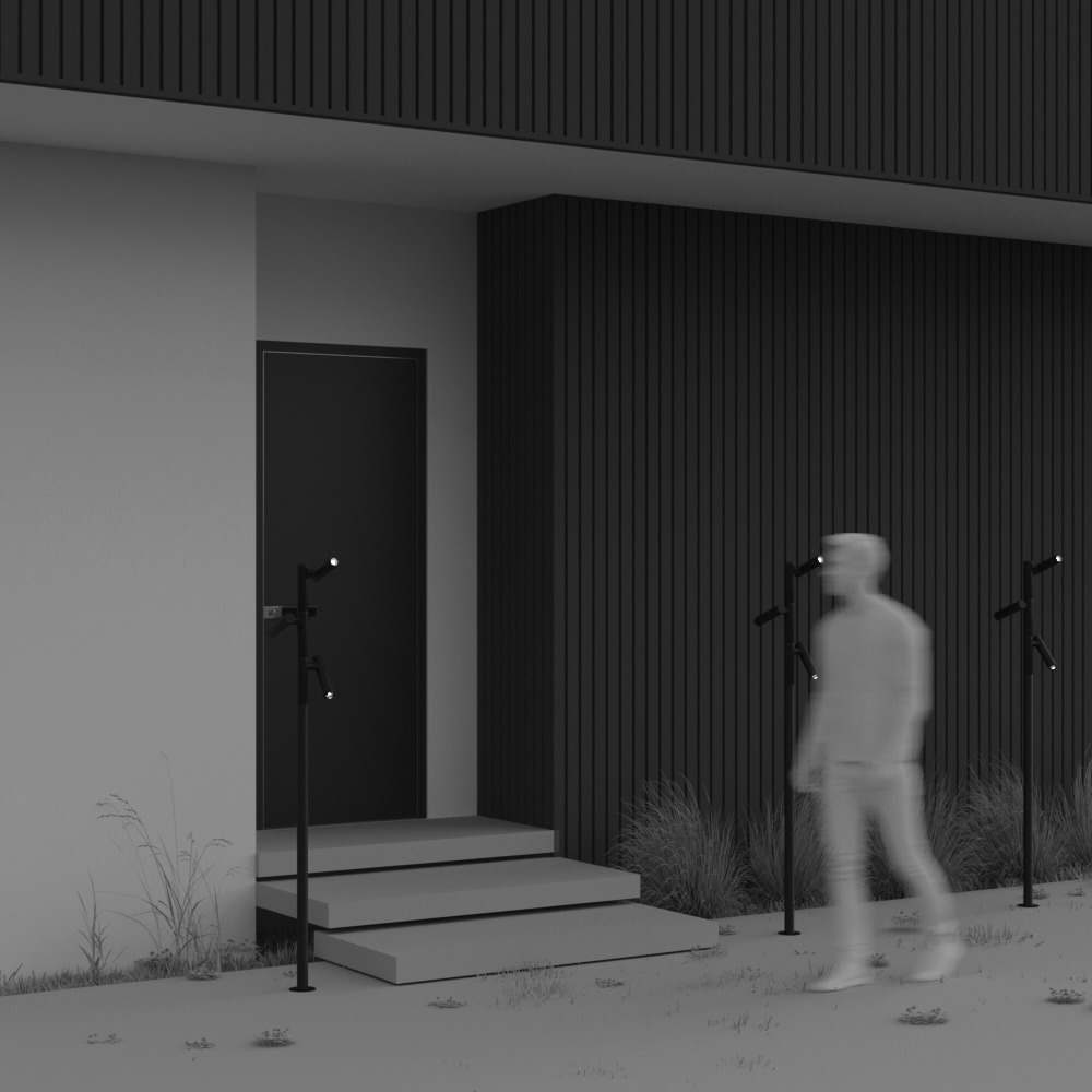 Парковый светильник Maytoni Torq O494FL-L30B3K