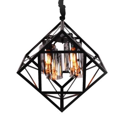 Подвесная люстра Lumina Deco Brutte LDP 11339-4 BK Подвесная люстра Lumina Deco Brutte LDP 11339-4 BK