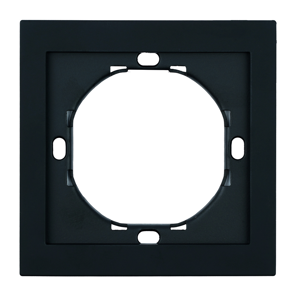 Рамка 1-местная Stekker Мия PFR00-3001-05 черный бархат 50461