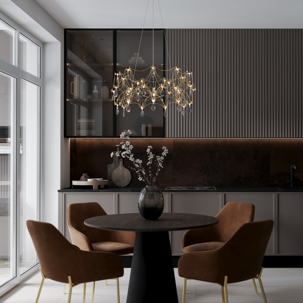 Подвесной светильник Freya Elara FR5591PL-L36BS