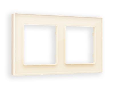 Рамка двухместная Ambrella Volt Platos AF330302