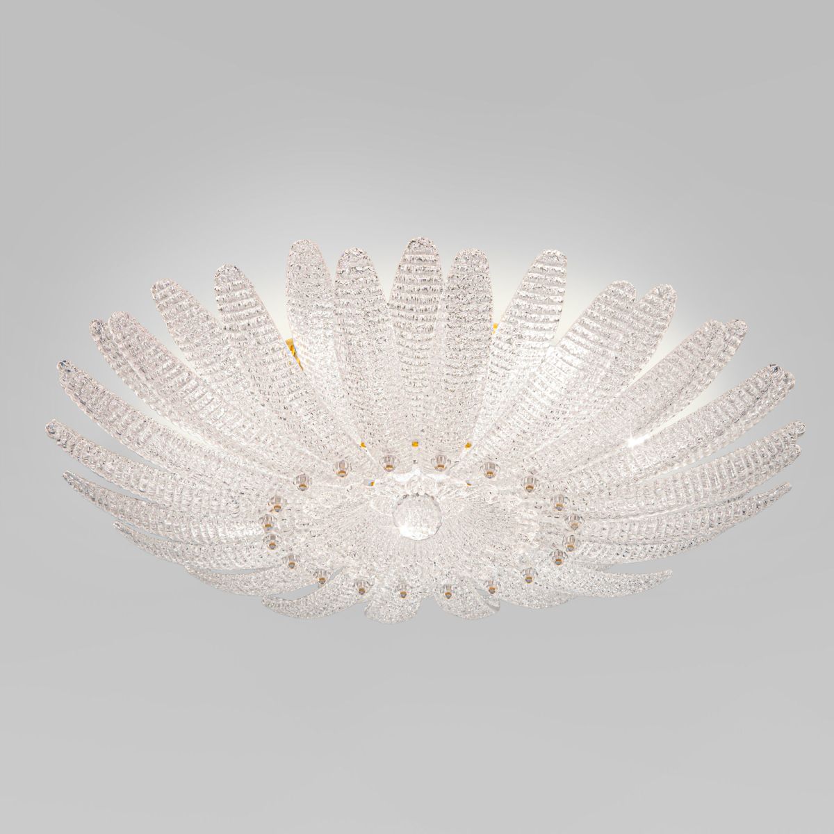 Потолочная люстра Eurosvet Flowers 101015/10 латунь Smart a072174