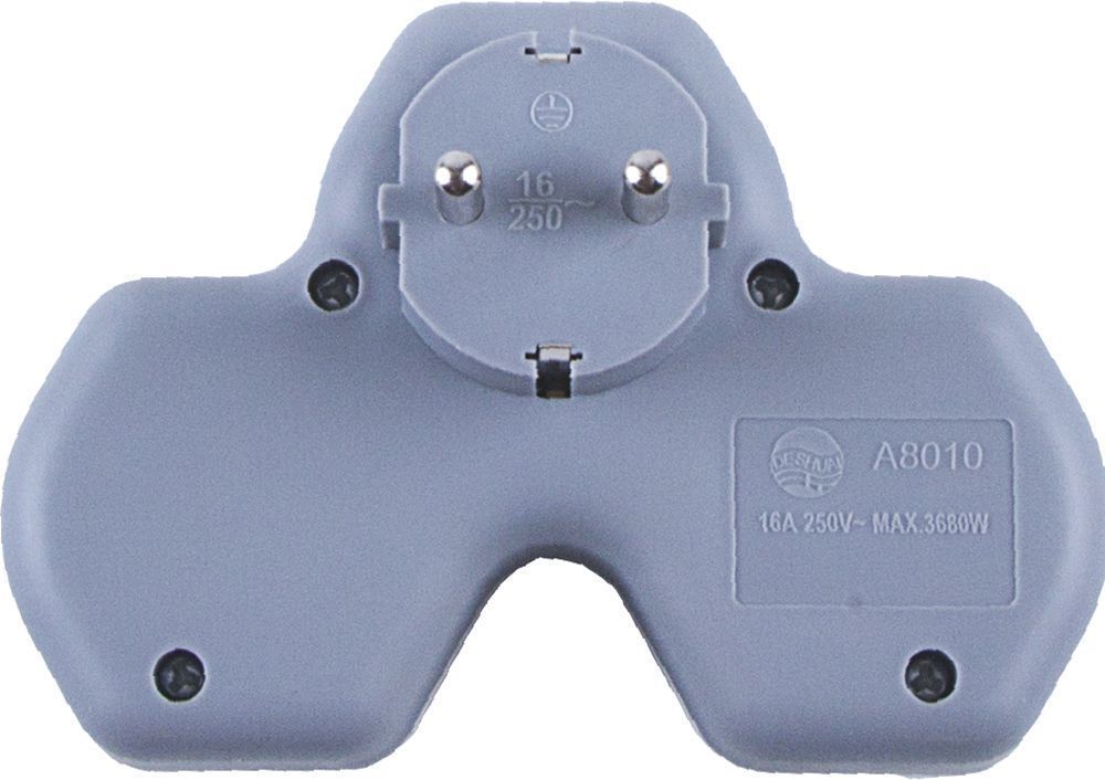 Разветвитель сетевой 3-местный Stekker 32871