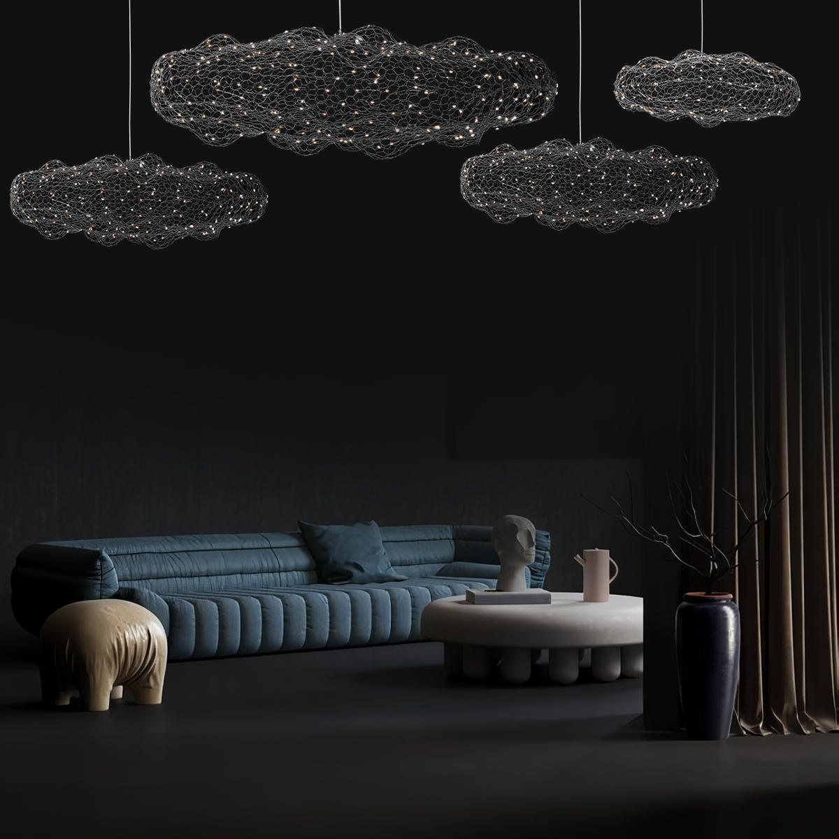 Подвесная люстра Loft IT Cloud 10247/700 White