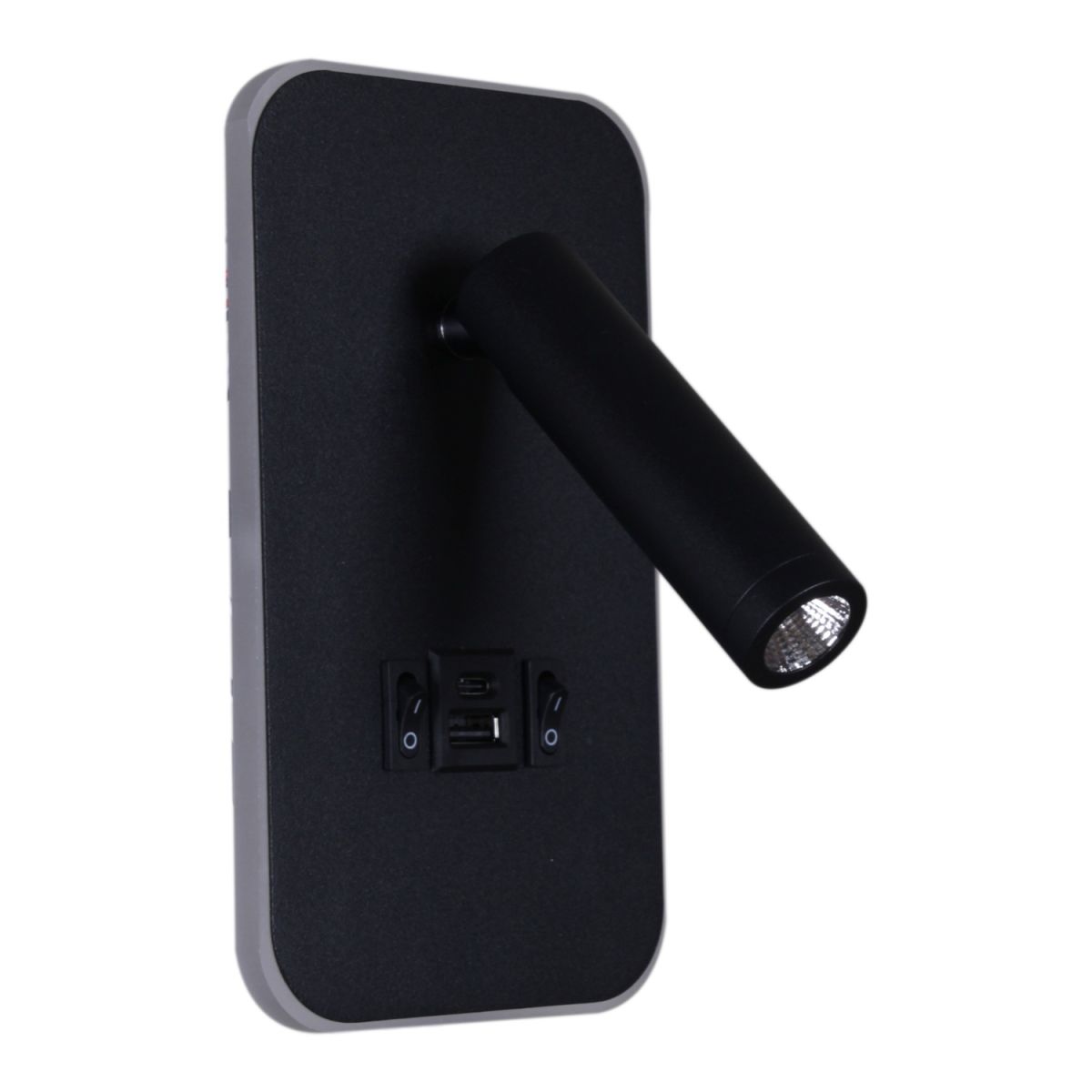 Спот Reluce 86204-9.2-001KT LED12W+USB BK