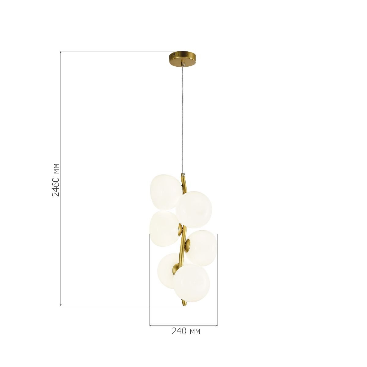 Подвесной светильник ST Luce Sweven SL1519.303.06