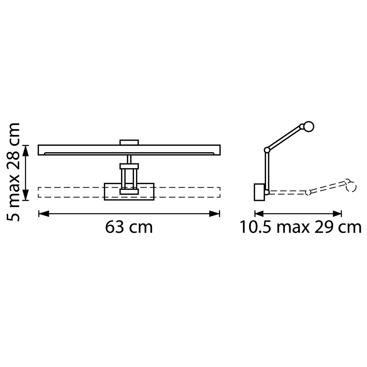 Подсветка для картин Lightstar Noce 201144